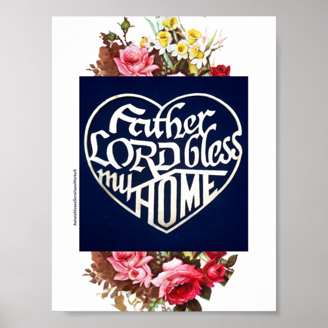 VATER LORD SCHLOSS MEIN HOM POSTER (Vorne)