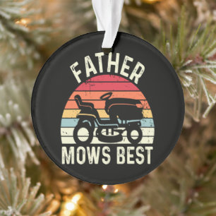 Vater mäht am besten ornament