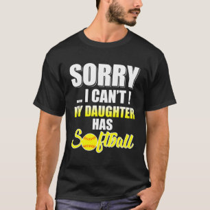 Vater Mama Sorry, dass ich meine Tochter nicht übe T-Shirt