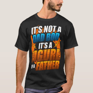 Vater Man Comedian Vater Bod Joke Vater Spaß Husba T-Shirt