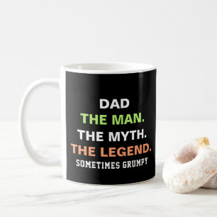 Vater Man Mythos Legend Grumpf Zitat Kaffeetasse