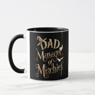 Vater Manager des Unfugs Magischer Zauberer Vatert Tasse