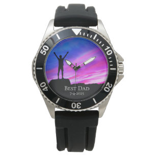 *~* Vater "Männer mit Abschluss für die Freiheit Armbanduhr