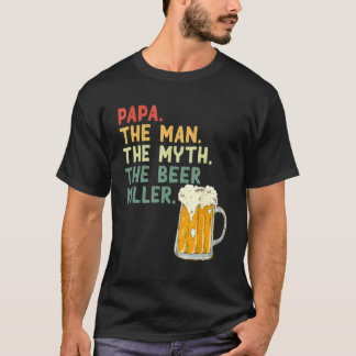 Väter Männer Papa Mythos Bier Killer Sprüche zum V T-Shirt