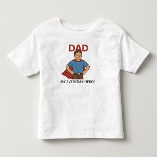 Vater - Mein alltäglicher Held! Super Vater Kleinkind T-shirt