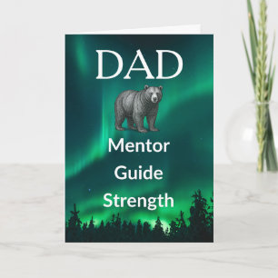 Vater Mentor Guide Karte - Bär & Nördliche Lichter