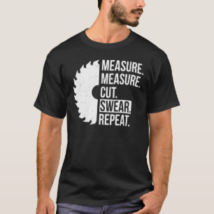 Vater Messung Süße Handyman Vater Tag T-Shirt