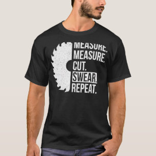 Vater Messung Süße Handyman Vater Tag T-Shirt