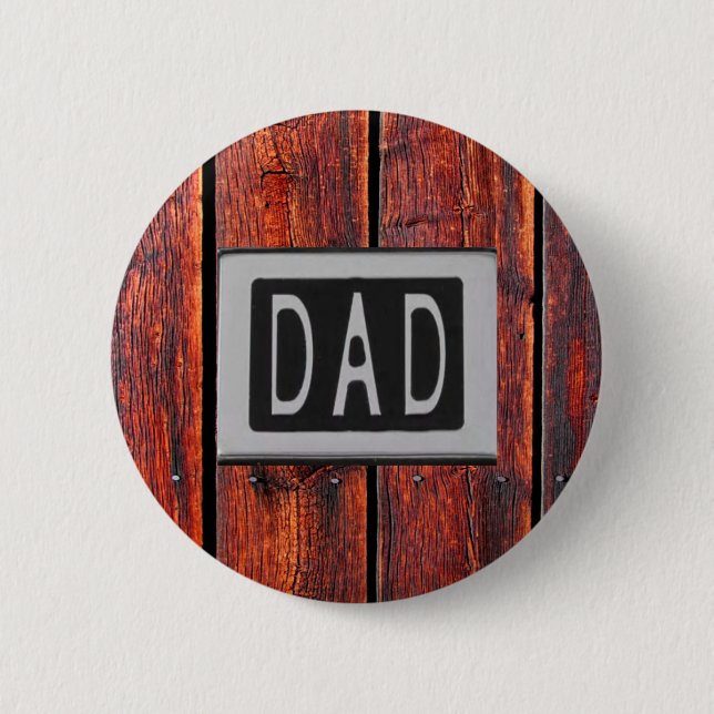 VATER Metallholzuntergrund Button (Vorderseite)
