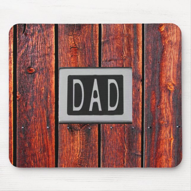 VATER Metallholzuntergrund Mousepad (Vorne)