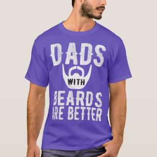 Väter mit Bärten sind besser als Vater T-Shirt
