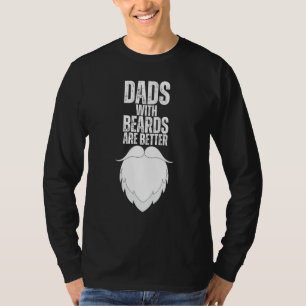 Väter mit Bärten sind besser Dad Bart Vintage Vate T-Shirt