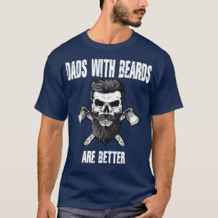 Vater mit Bärten sind für den Vater besser präsent T-Shirt