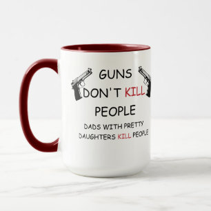 Vater mit Hübscher Tochter-Tasse Tasse