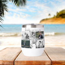 Vater mit Kindern und Vater FotoCollage