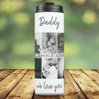 Vater mit Kindern und Vater FotoCollage