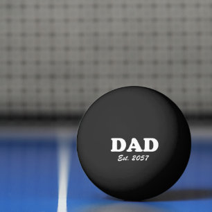 Vater Moderne Typografie nach Maß festgestellter D Tischtennisball
