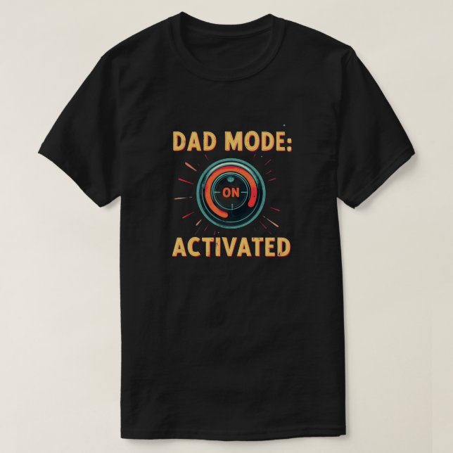 Vater-Modus: aktiviert T-Shirt (Design vorne)