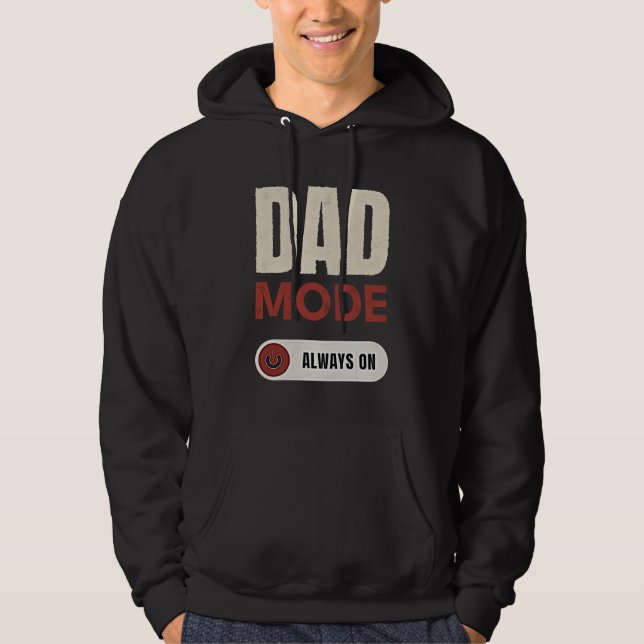 VATER-MODUS IMMER AKTIV HOODIE (Vorderseite)