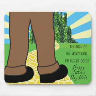 Vater Mousepad, weil wunderbare Dinge, die er tut Mousepad