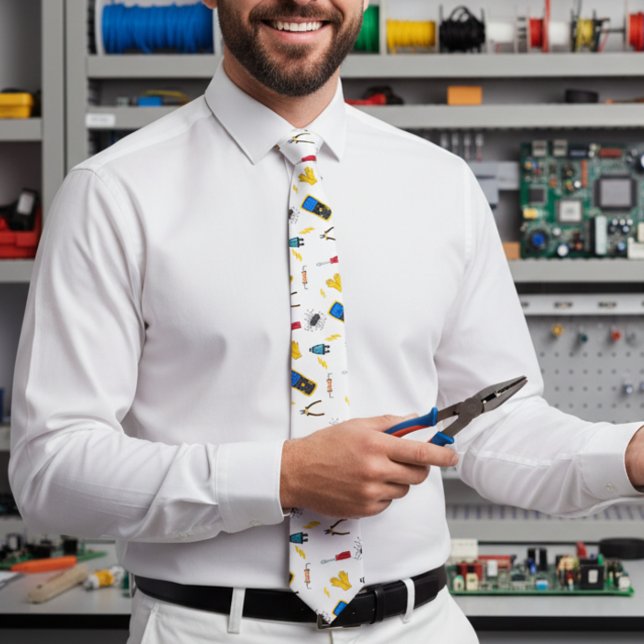 Vater-Muster-Krawatte Krawatte (Von Creator hochgeladen)