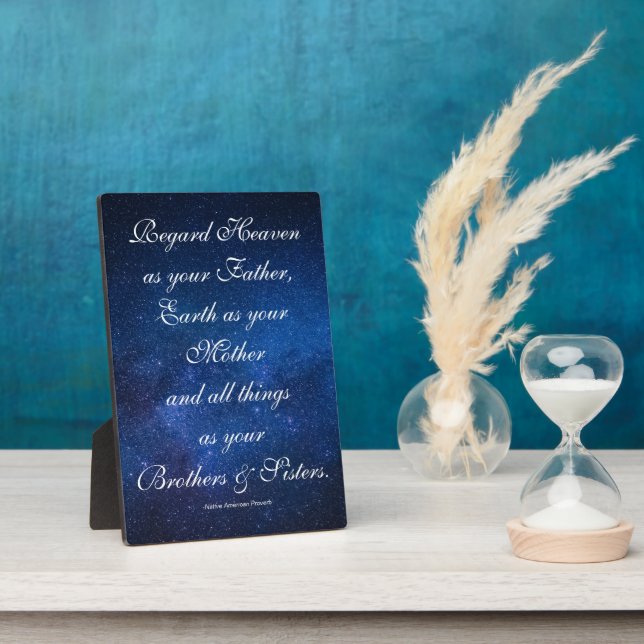 Vater, Mutter, Brüder & Schwestern - Sprichwort Fotoplatte (Seite)