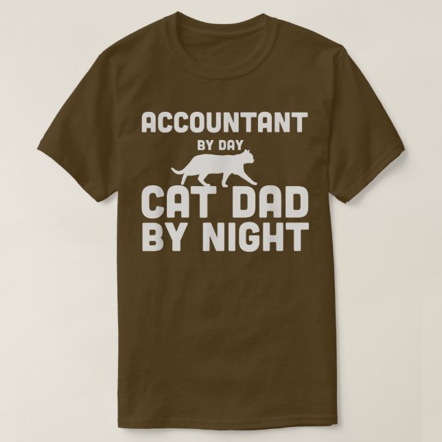 Vater nach Tag T-Shirt (Design vorne)