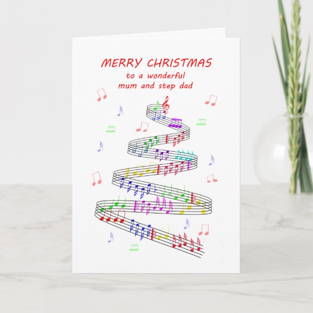 Vater Notizzettel Weihnachten (Vorderseite)