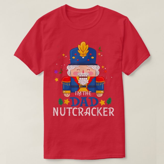 Vater Nutcracker Matching Family Group Weihnachtsf T-Shirt (Design vorne)