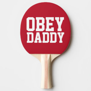 Vater OBEY DADDY PONG PADDLES Tischtennis Schläger