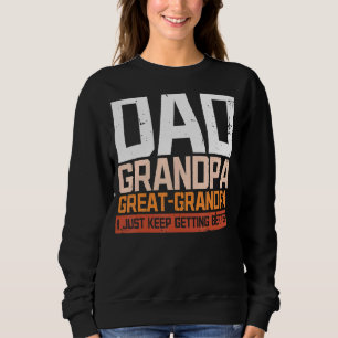 Vater Opa Große Opa Husband Papa Granddaddy Sweatshirt