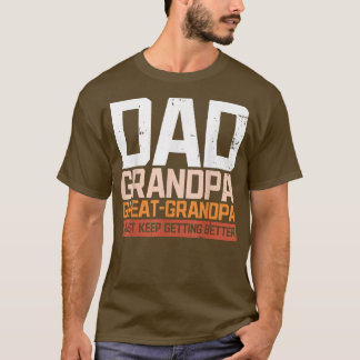 Vater Opa Große Opa Husband Papa Granddaddy  T-Shirt
