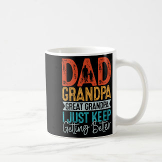 Vater Opa Großvater Ich Behielt einfach schlafen z Kaffeetasse