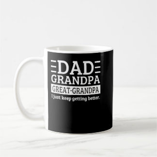 Vater Opa Großvater Ich Behielt einfach schlafen z Kaffeetasse