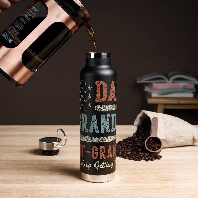 Vater, Opa, Großvater Trinkflasche (Kaffee)