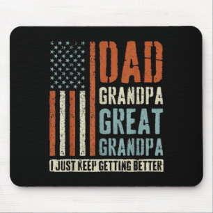 Vater Opa Urgroßvater Mousepad