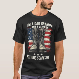 Vater Opa Veteran Patriotic Vathers Day T-Shirt
