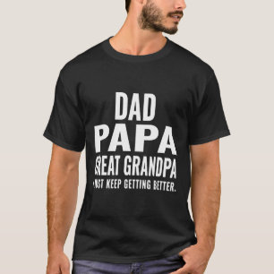 Vater Papa Große Opa-Fathers-Tagesgeschenk vom Gr T-Shirt