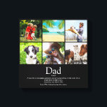 Vater Papa Papa Definition 6 Foto Schwarz Leinwanddruck<br><div class="desc">Personalisieren Sie die 6 beliebtesten Fotos und personalisierte Definition für Ihren speziellen Vater, Papa oder Vater zu erstellen ein einzigartiges Geschenk für Farther's Tag, Geburtstage, Weihnachten oder jeden Tag, den Sie will, um zu zeigen, wie viel er zu Ihnen bedeutet. Ein perfekter Weg, um ihm zu zeigen, wie phantastisch er...</div>