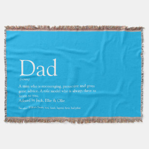 Vater, Papa, Vater Definition Moderner Himmel Blau Decke