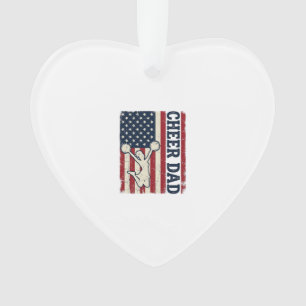 Vater patriotisches amerikanisches Flagge Vektor-S Ornament