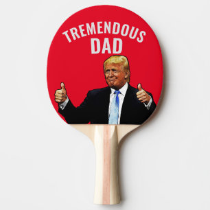 VATER PONG PADDLES, TRUMP TREMENDOP TISCHTENNIS SCHLÄGER