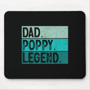 Vater Poppy Legende - Vintag beängstigend fett Moh Mousepad