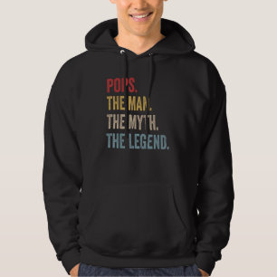 Väter Pops Der Mann Der Mythos Die Legende Vaterta Hoodie