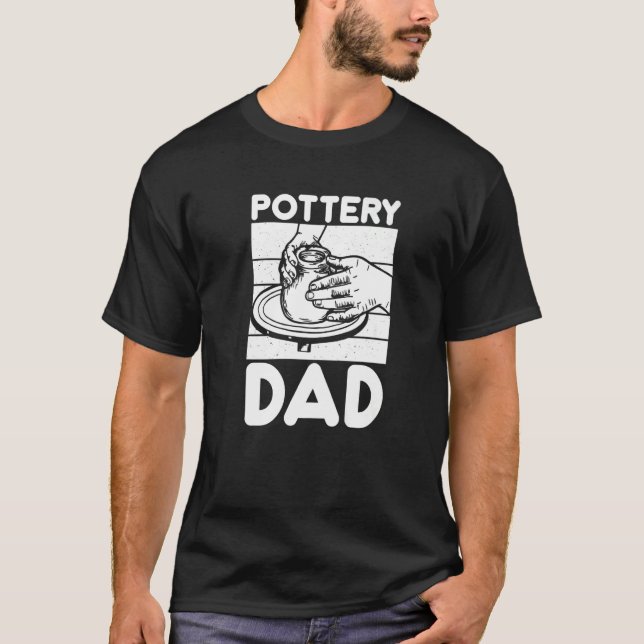 Vater Pottering Keramik Artist T-Shirt (Vorderseite)