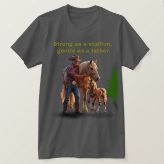 Vater Pride - Vatertag Reitausgabe T-Shirt