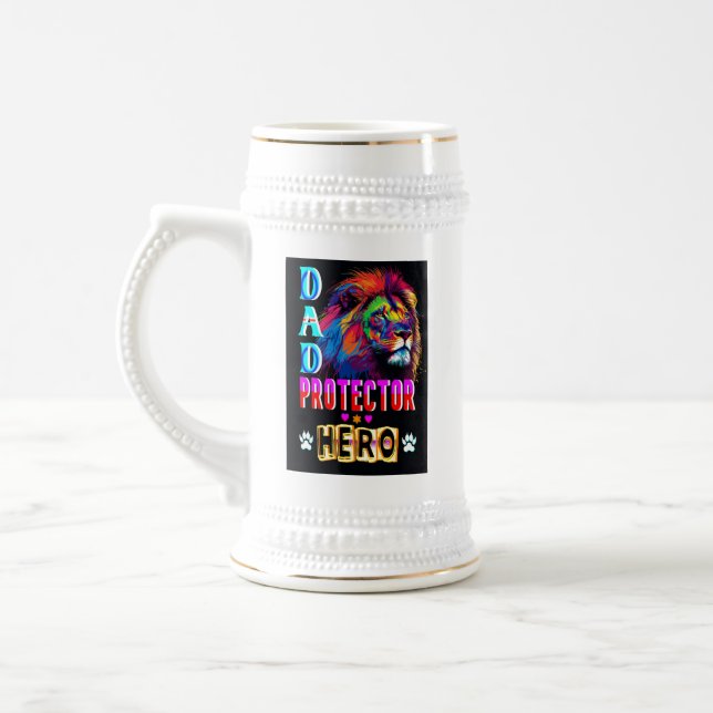 Vater Protector Helden Bierglas (Links)