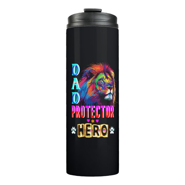 Vater Protector Helden Thermosbecher (Vorderseite)