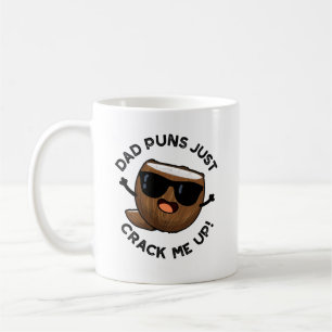 Vater Puns zerreißen mich in den sonnigen Kokospup Kaffeetasse