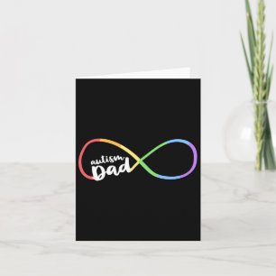 Vater Rainbow Infinity Symbols Karte